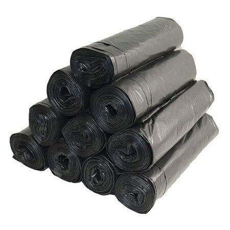 Wrap Tite Trash Can Liners, 33 in x 39 in, 1.5 mil, Black, 100 PK CL1503339B